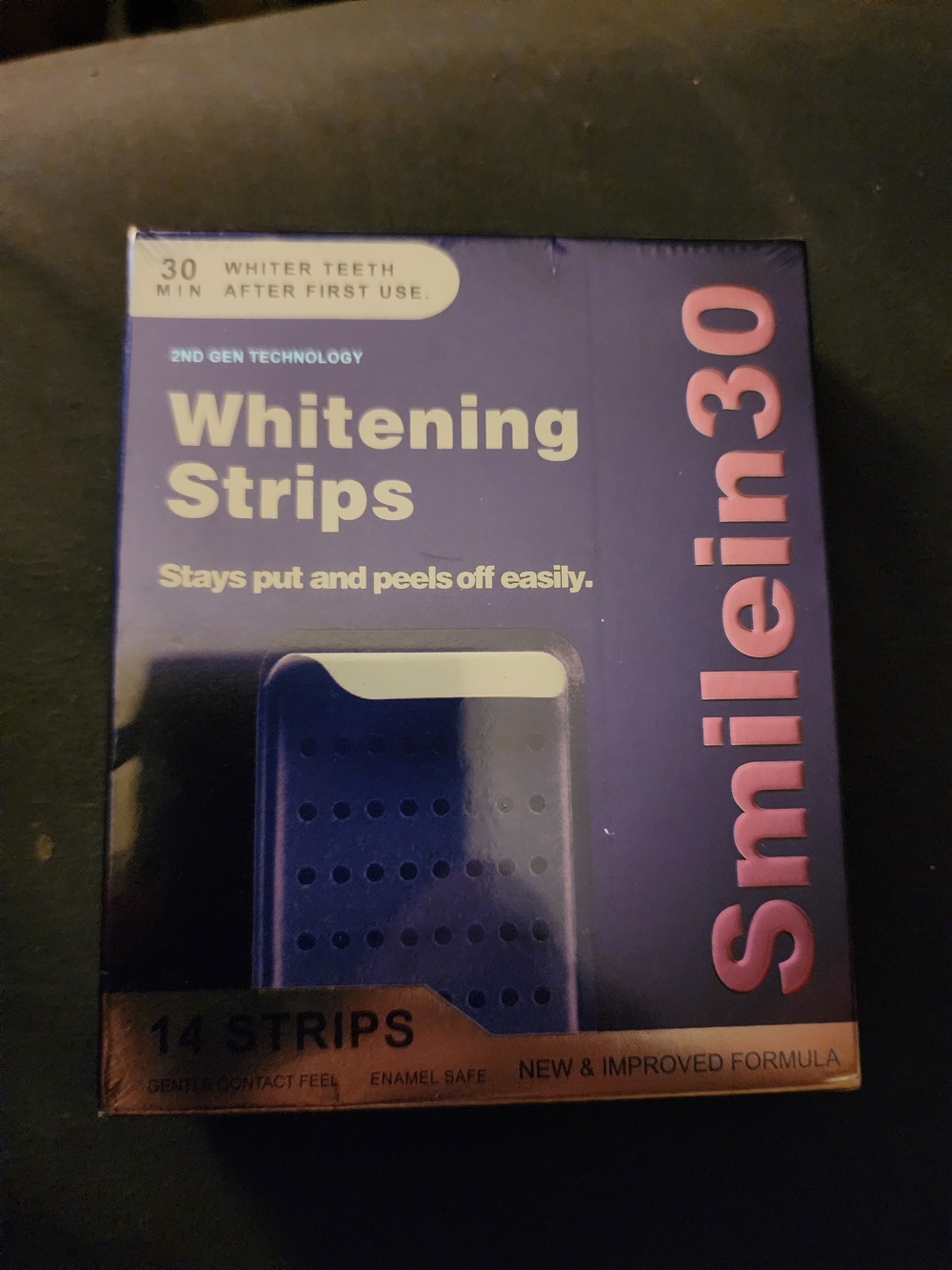 Smilein30 Whitening Strips - Purple & Pink Box